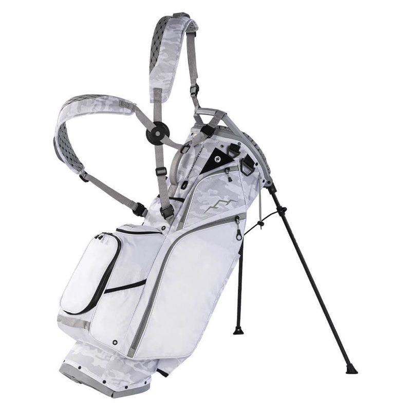 Sun Mountain E-3.5 14 Way Stand Bag – 25 Snow Camo/White