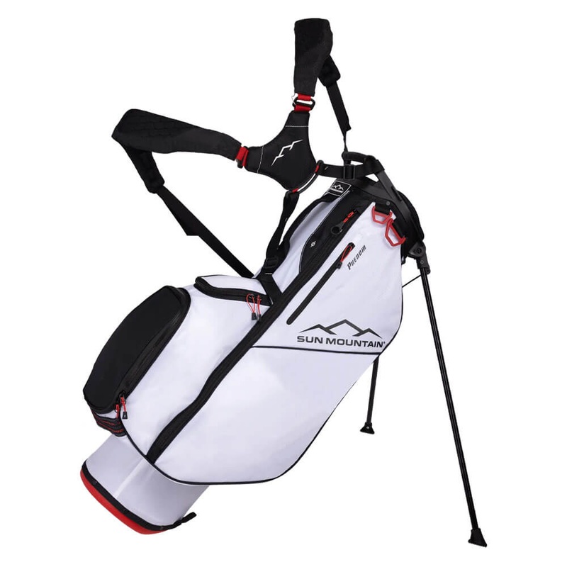 Sun Mountain Phenom Stand Bag – 25 White/Black/Red