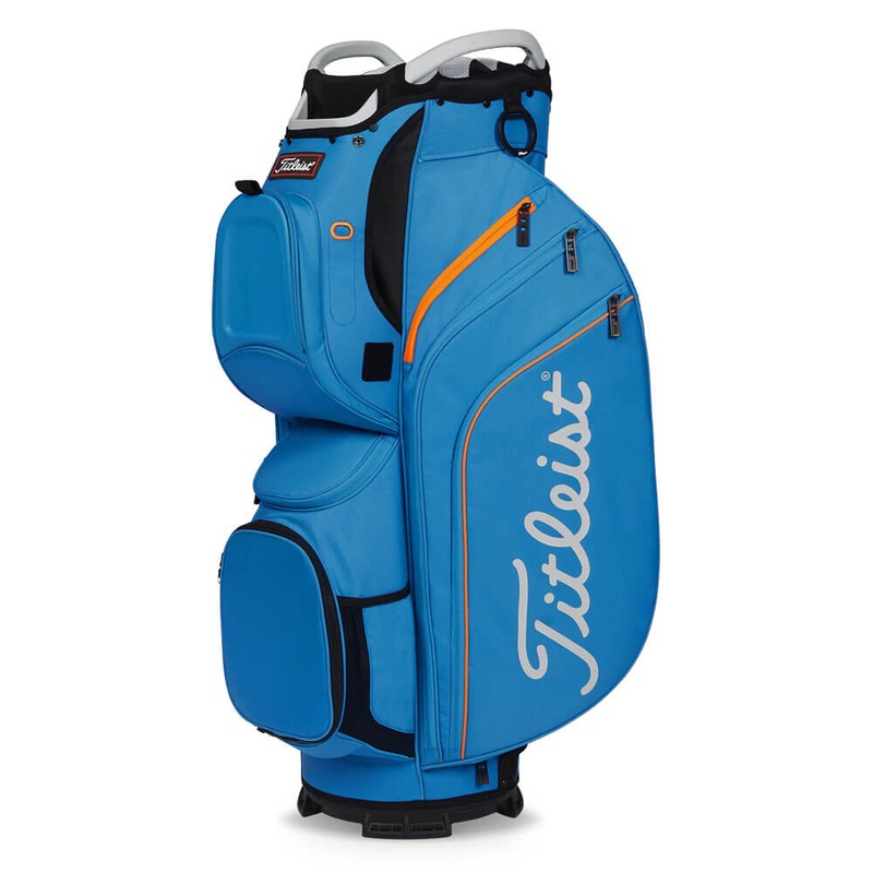 Titleist 15 Cart Bag – 24 White/Black/Gray