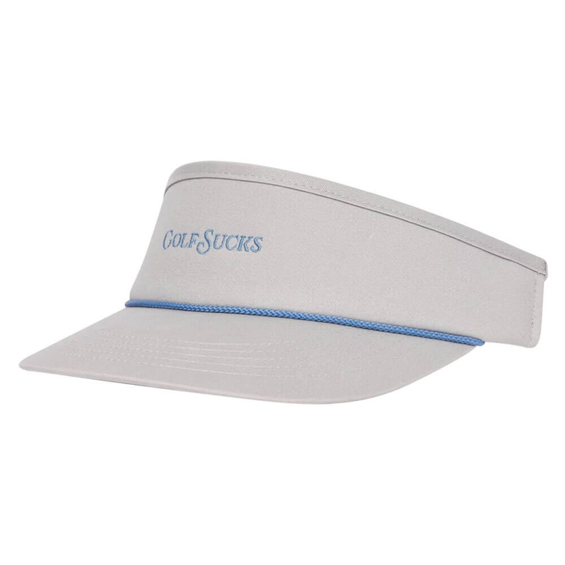 TravisMathew Weekend Agenda Golf Visor Heather Gray – SS25 Men One Size Fits All