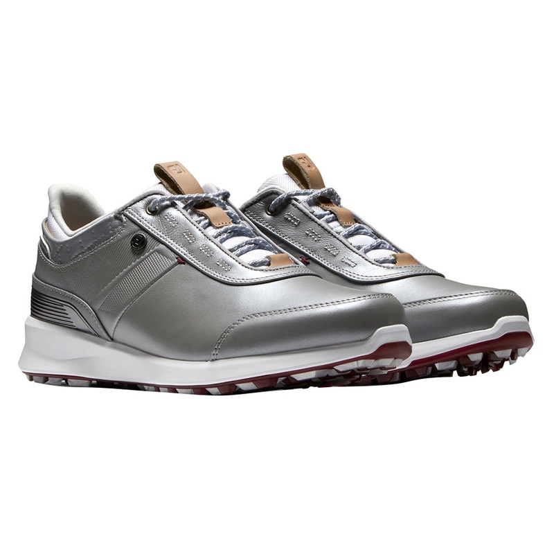FootJoy FJ Stratos Luxury Casual Spikeless Golf Shoes Previous Season Style Pearl Gray – 21 Women Medium 5