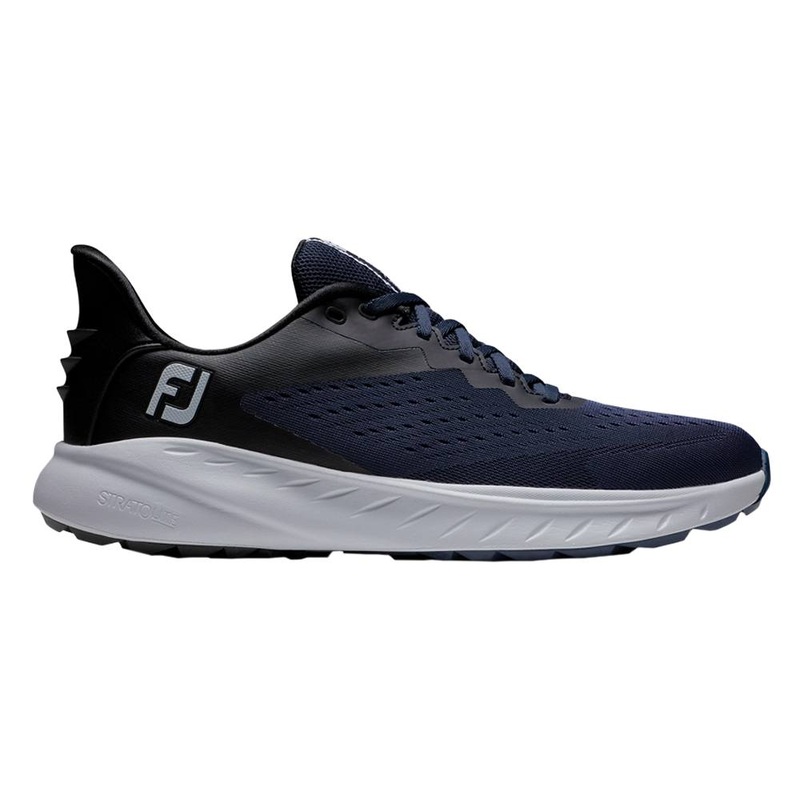 FootJoy Flex XP Spikeless Golf Shoes Previous Season Style Navy/Blue/White – 23 Men Medium 7.5