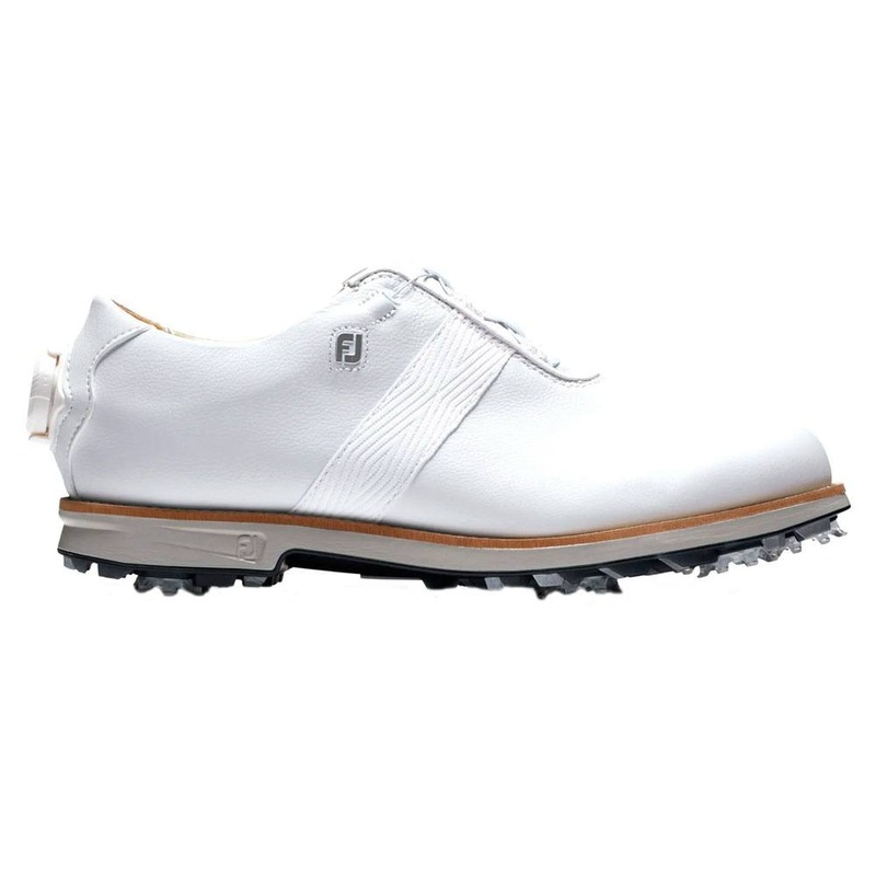 FootJoy Premiere BOA Golf Shoes Previous Season Style White/White/Gray – 21 Women Narrow 7.5