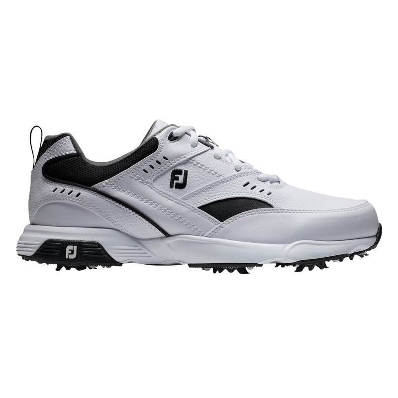 FootJoy Sneaker Golf Shoes White/Black – 24 Men Medium 7
