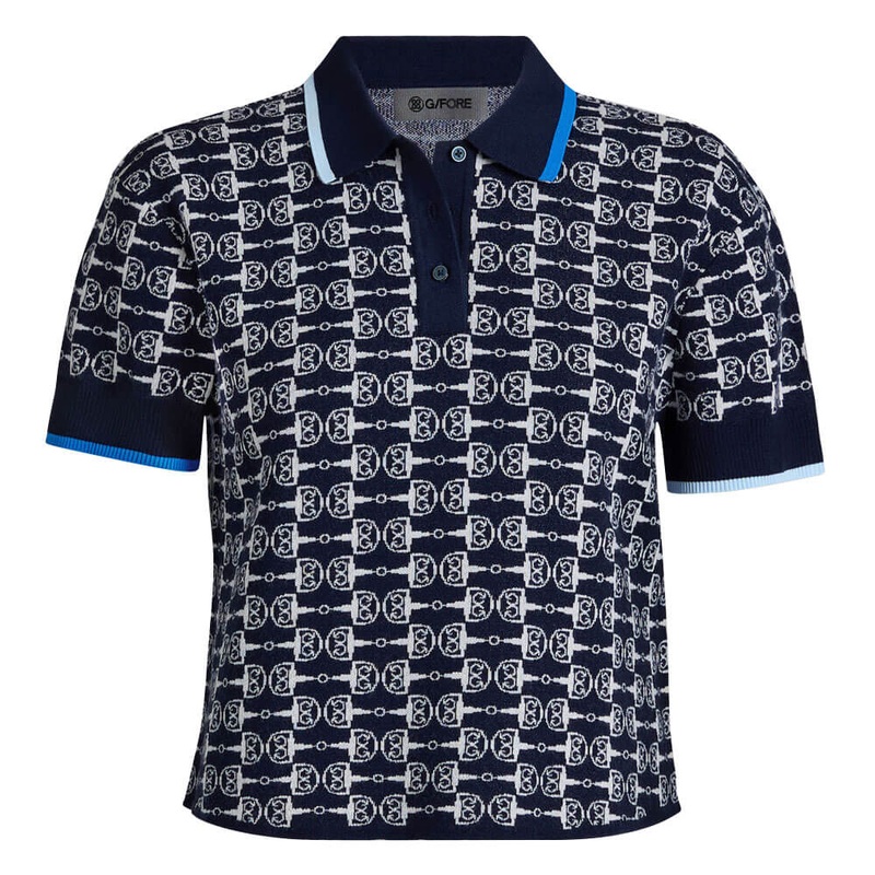 Gfore G Link Merino Wool Golf Polo Twilight – SP25 Women X-Small