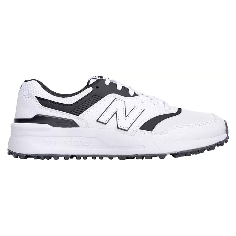 New Balance 997 Spikeless Golf Shoes White/Black – 23 Men Medium 8