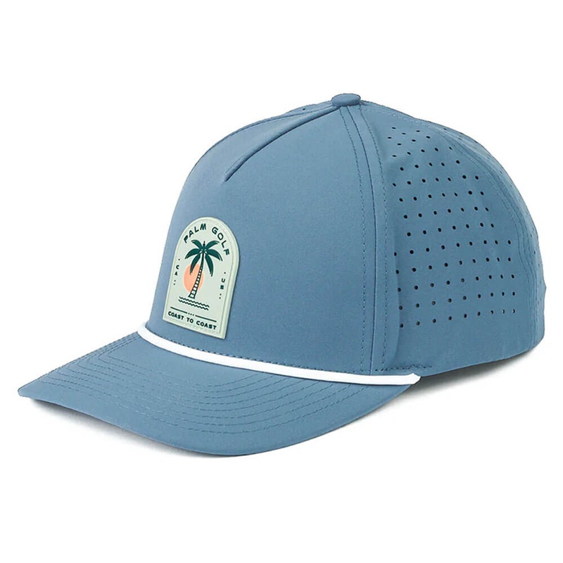 Palm Golf Coast to Coast Snapback Golf Cap Slate – SS24 Men One Size Fits All