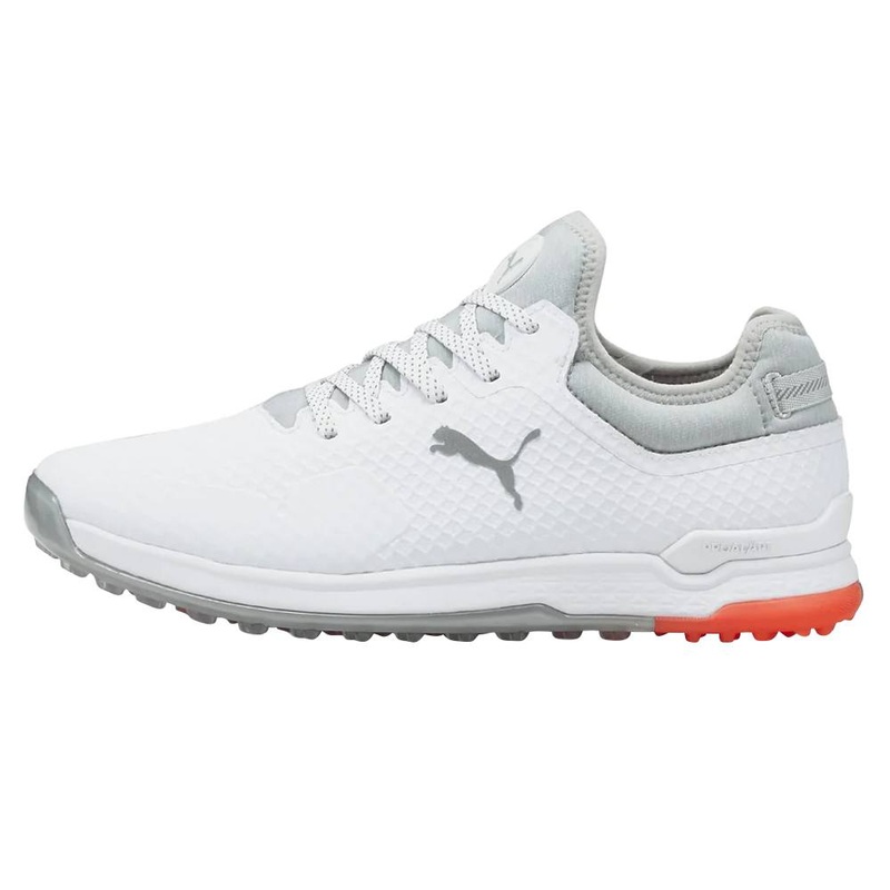 PUMA PROADAPT Alphacat Spikeless Golf Shoes White/High Rise – 23 Men Medium 7