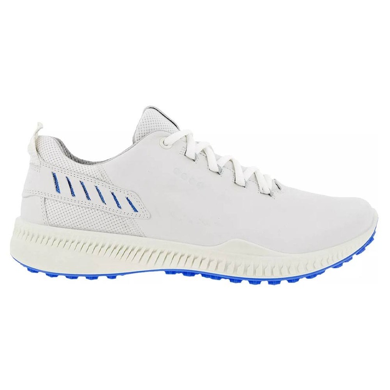 ECCO S-Line Hybrid Spikeless Golf Shoes White/Blue – 20 Men 39 (US 5/5.5)