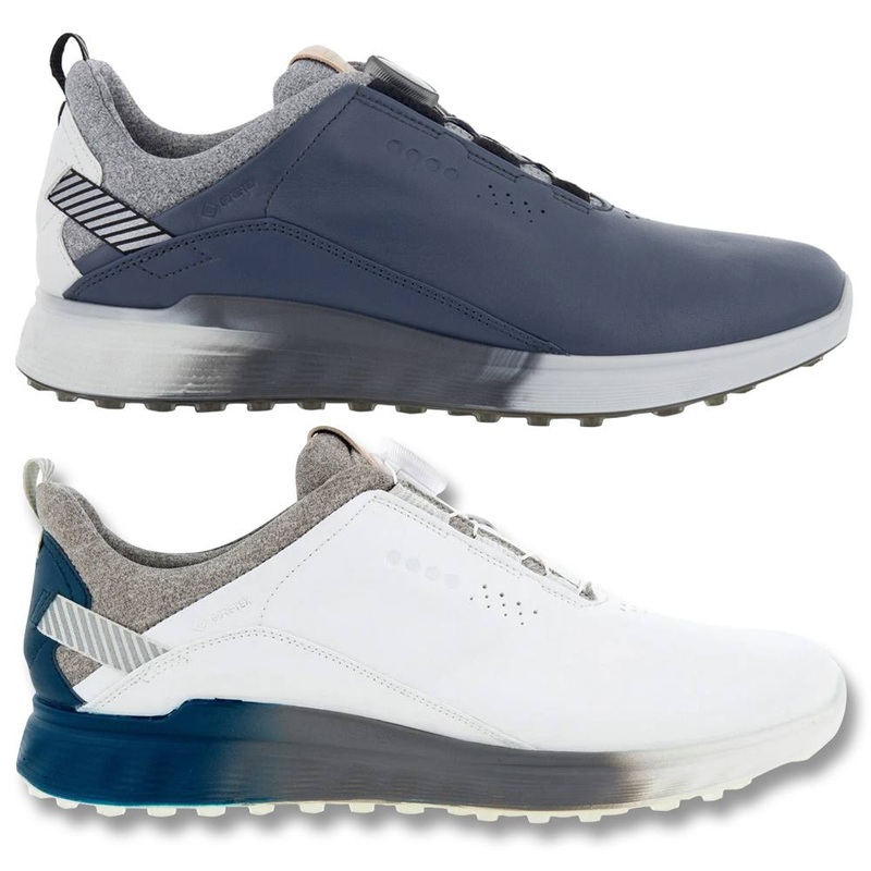 ECCO S-Three GTX Spikeless Golf Shoes 2021 Ombre/White Medium 39 (US 5/5.5)