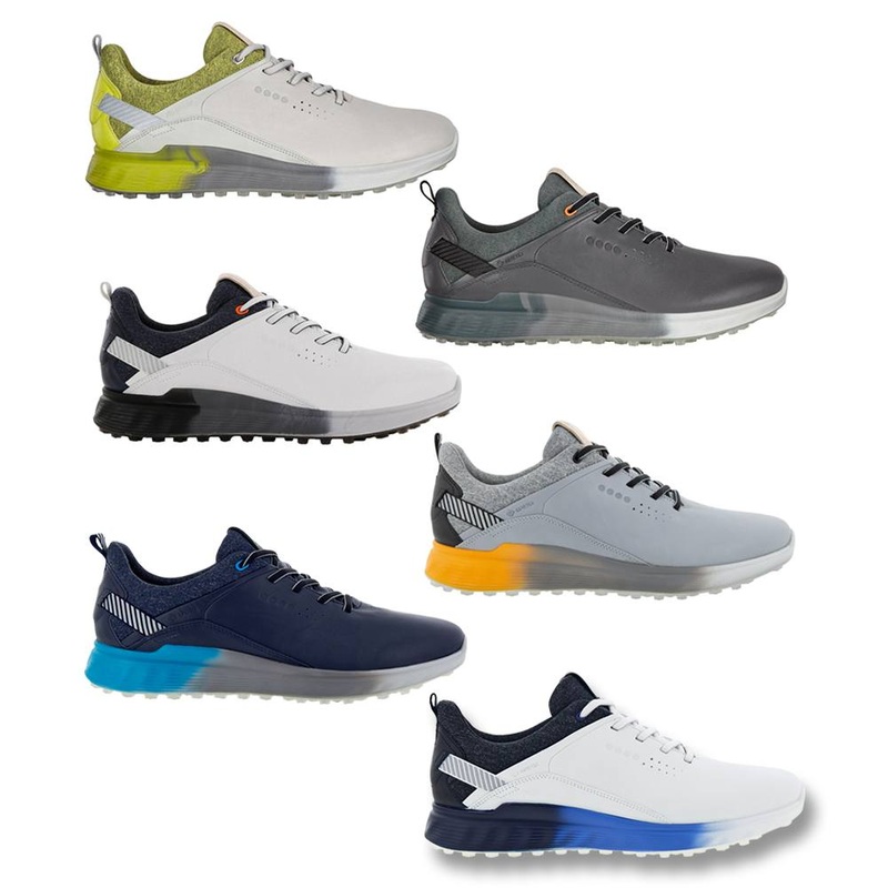 ECCO S-Three Spikeless Golf Shoes 2020 Concrete Medium 39 (US 5/5.5)
