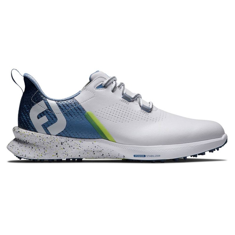 FootJoy FJ Fuel Spikeless Golf Shoes Previous Season Style White/Gray – 24 Men Medium 7