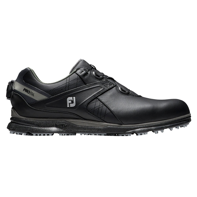 FootJoy Pro SL BOA Spikeless Golf Shoes 2021 Black Medium 7
