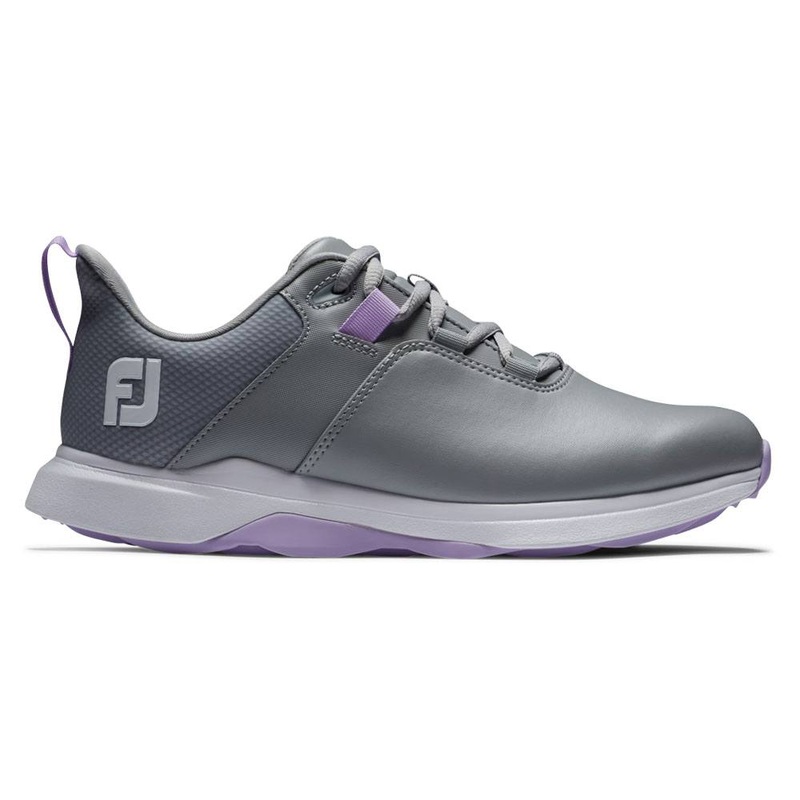 FootJoy ProLite Spikeless Golf Shoes Previous Season Style Gray/Lilac – 24 Women Medium 5