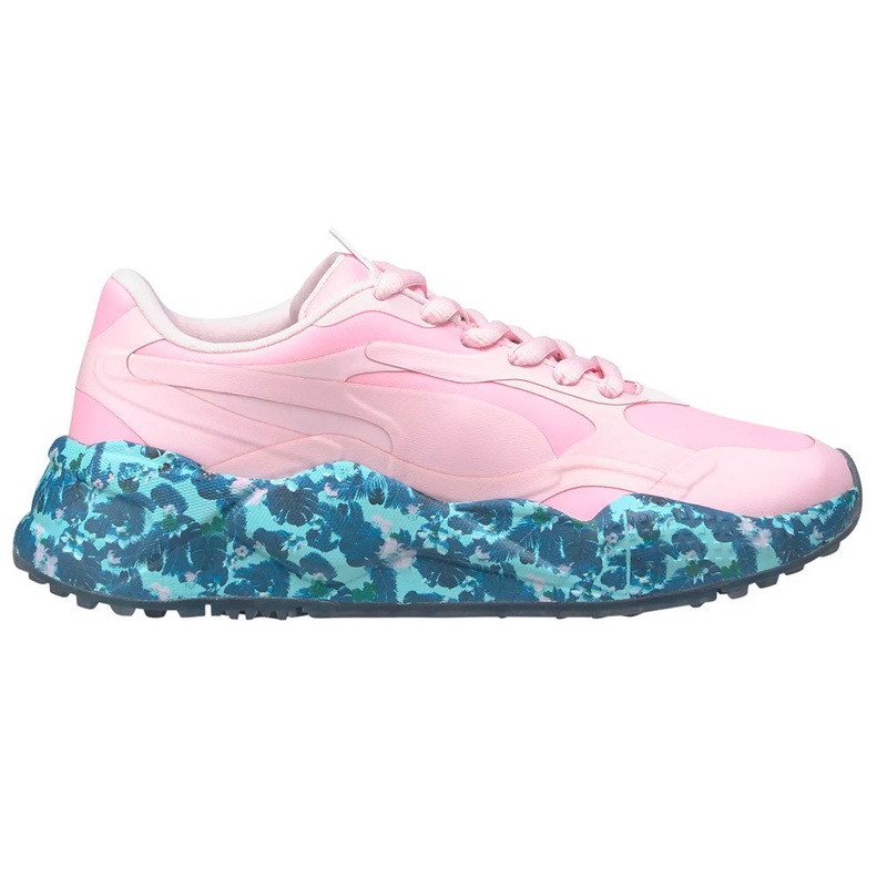 PUMA RS-G Paradise Spikeless Golf Shoes Pink Lady/Navy Blazer – 21 Women Medium 5.5