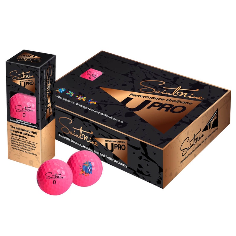 Saintnine U-Pro Golf Balls Women 1 Dozen Pink