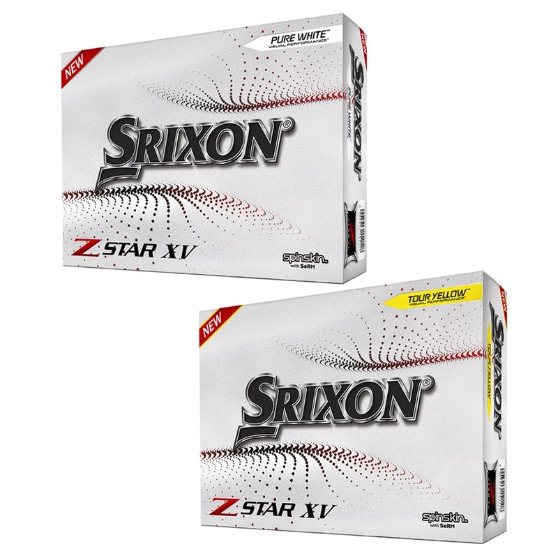 Srixon Z-Star XV 7 Golf Balls 2021 1 Dozen White