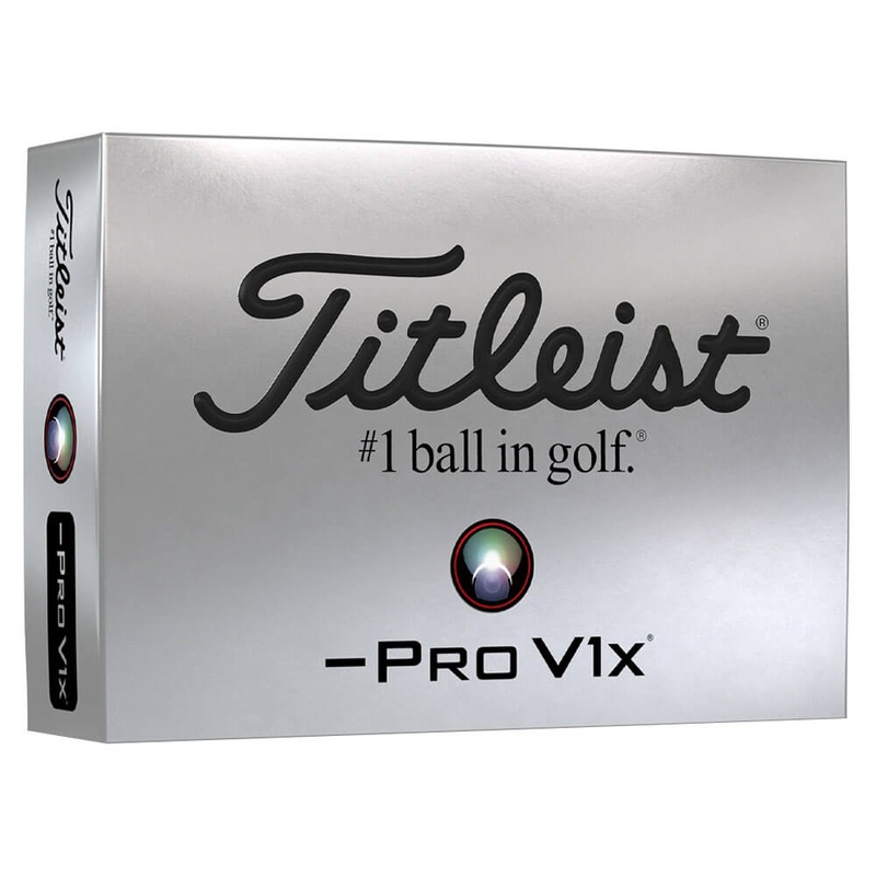 Titleist Pro V1x Left Dash Golf Balls 1 Dozen #1 – #4 White