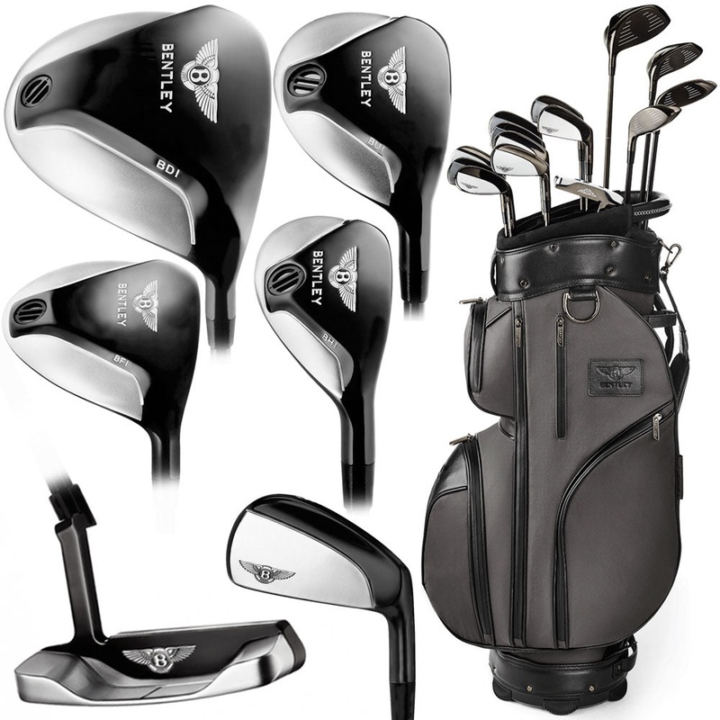 Bentley Golf Complete Set – 21 Men Right Cart Bag W/Steel Shaft