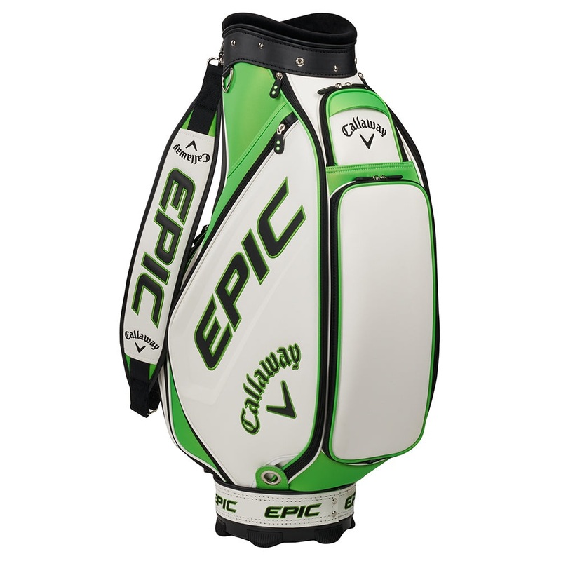 Callaway Epic Speed Mini Staff Bag 2021 White/Green/Black