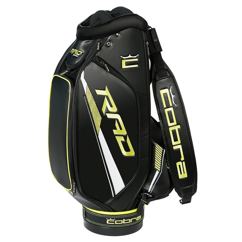Cobra Radspeed Tour Staff Bag 2021 Black/Turbo Yellow/Bright White