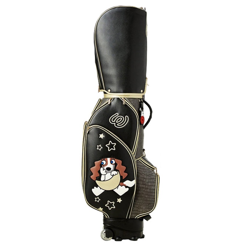 MU Sports 703W2101 Wheel Caddie Bag 2021 Black