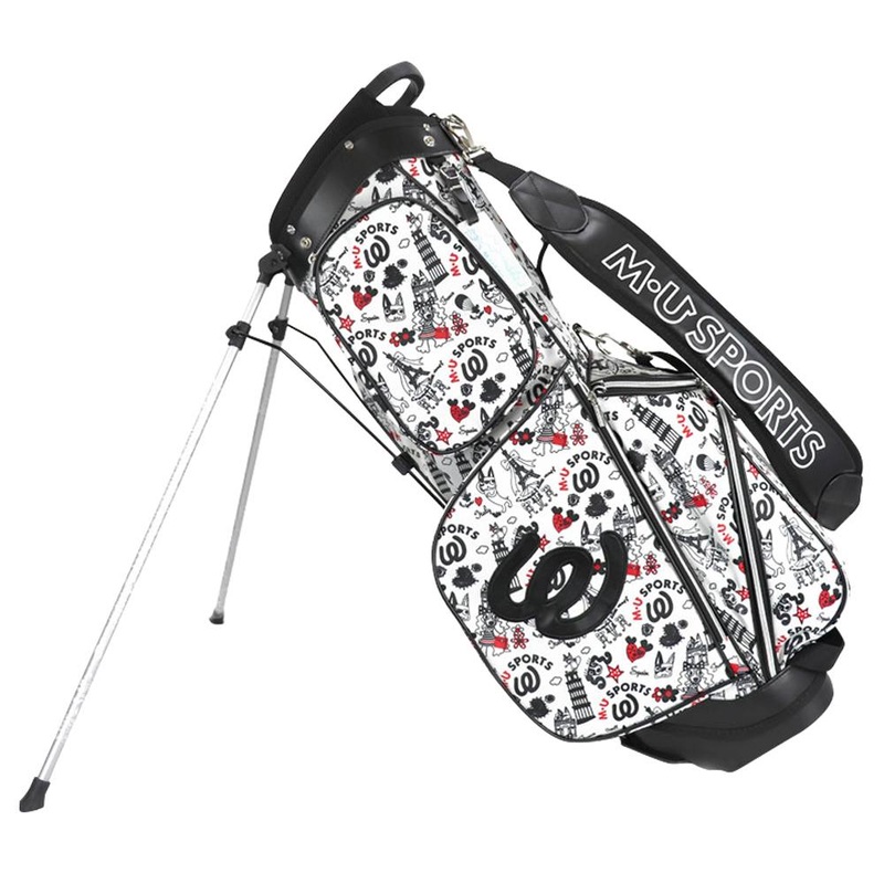 MU Sports 703W7155 Stand Bag 2021 White