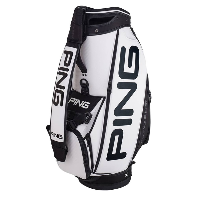 PING Tour Staff Bag 2021 White/Black