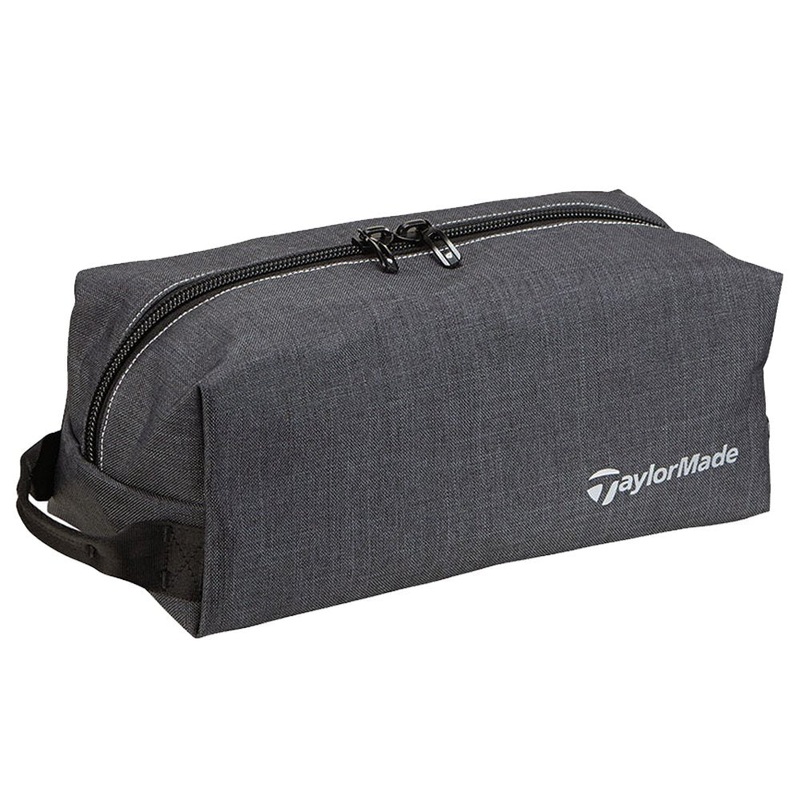TaylorMade Players Shoe Bag 2021 Charcoal/Black