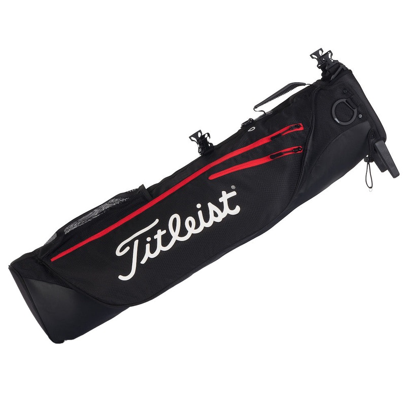 Titleist Premium Carry Bag 2021 Black/Red/White