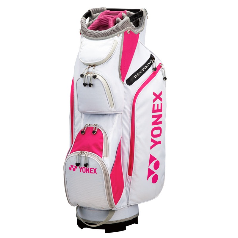 YONEX CB-6809EX Cart Bag 2021 Women White/Pink