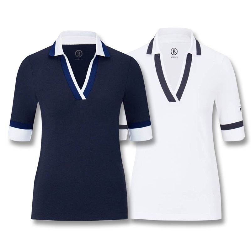 Bogner Fida Golf Polo 2021 Women White X-Small