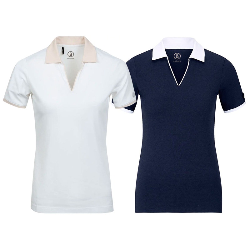 Bogner Lumi2 Golf Polo 2021 Women White X-Small