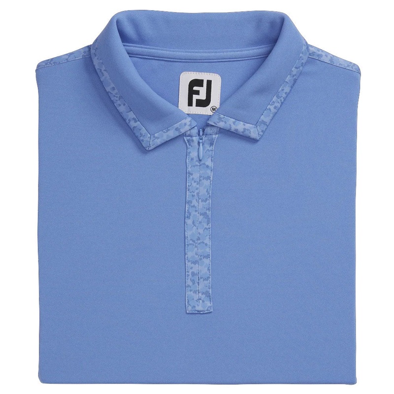 FootJoy Pique Longsleeve Sun Protection Shirt Golf Polo Blue Jay – 20 Women X-Small