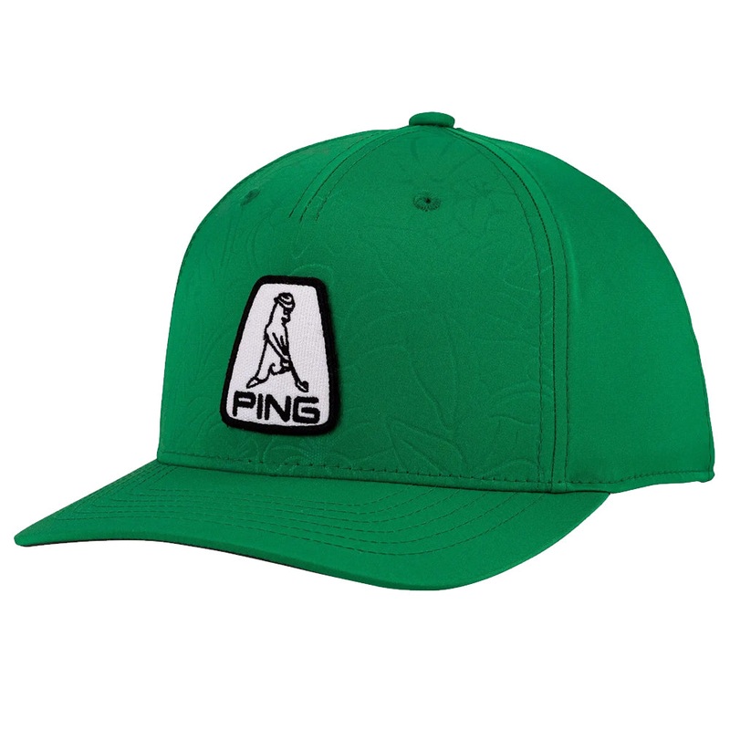 PING Mr. PING Blossom Snapback Golf Cap 2021 Green