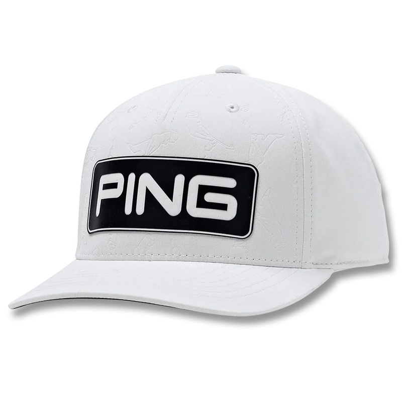 PING Mr. PING Tour Snapback Golf Cap 2021 White