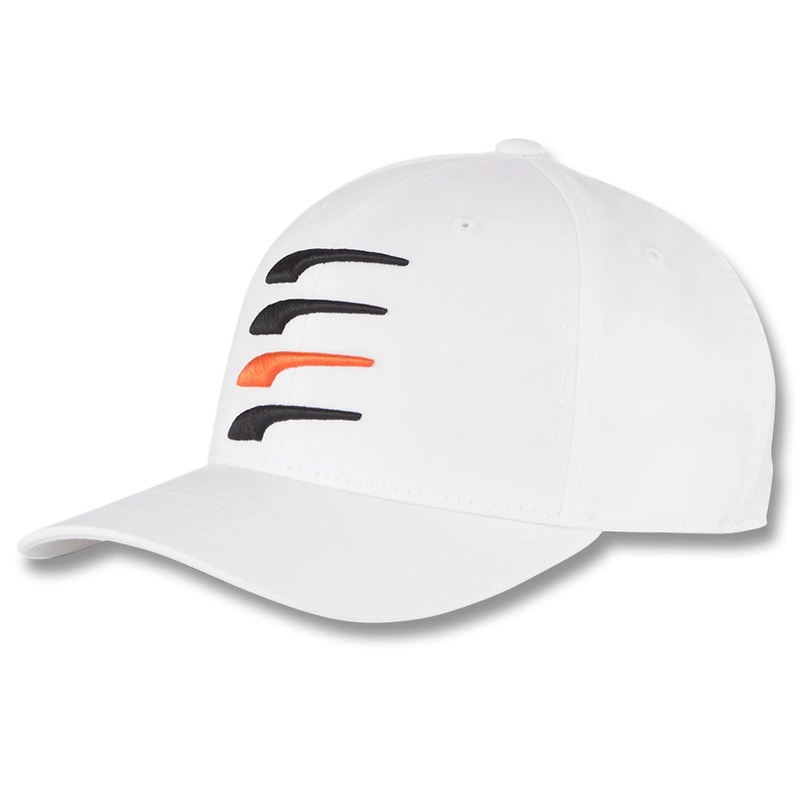 PUMA Moving Day X Snapback Golf Cap 2021 Bright White/Puma Black/Vibrant Orange One Size Fits All