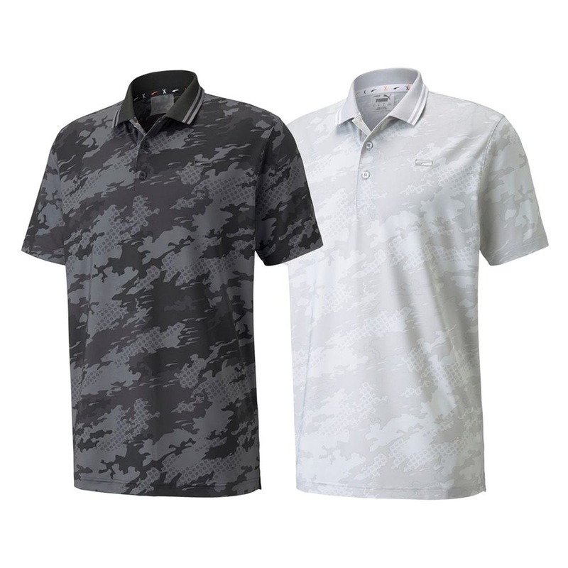 PUMA X Camouflage Golf Polo 2021 High Rise Small