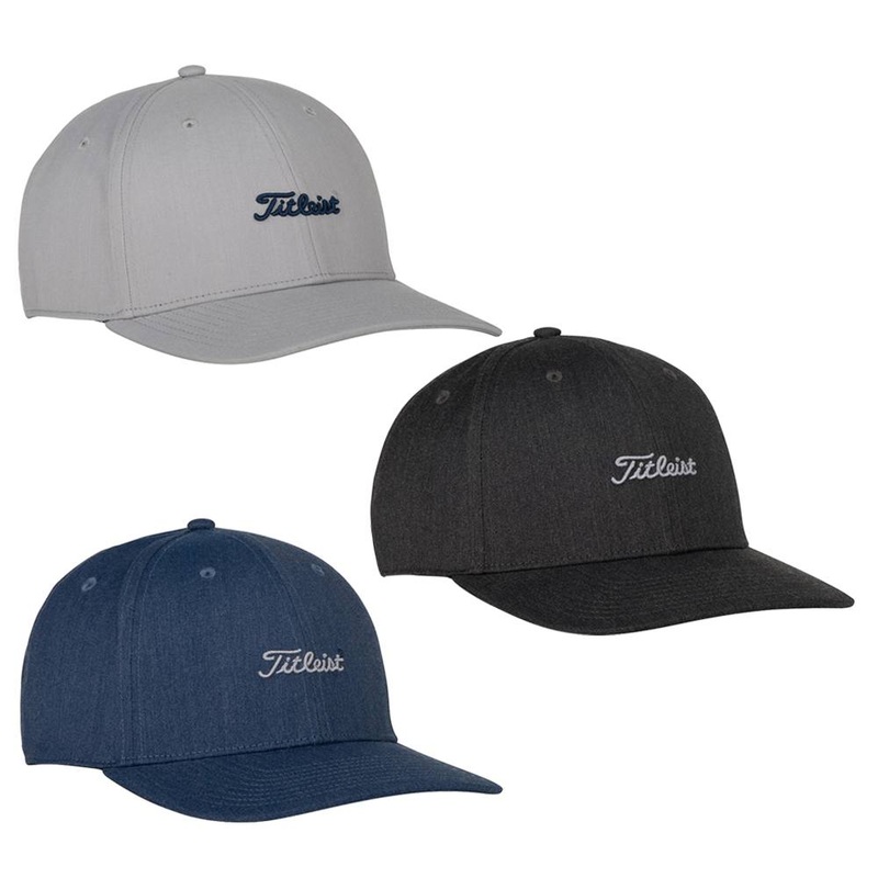 Titleist Nantucket Heather Semi Curve Golf Cap 2021 Gray Adjustable