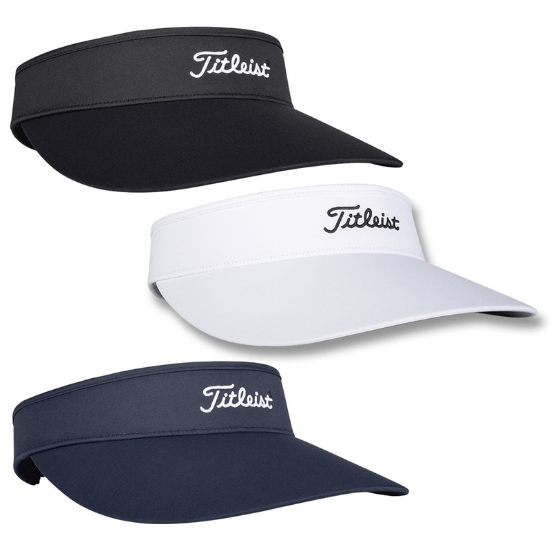 Titleist Sundrop Legacy Collection Golf Visor 2021 Women White/Black Adjustable