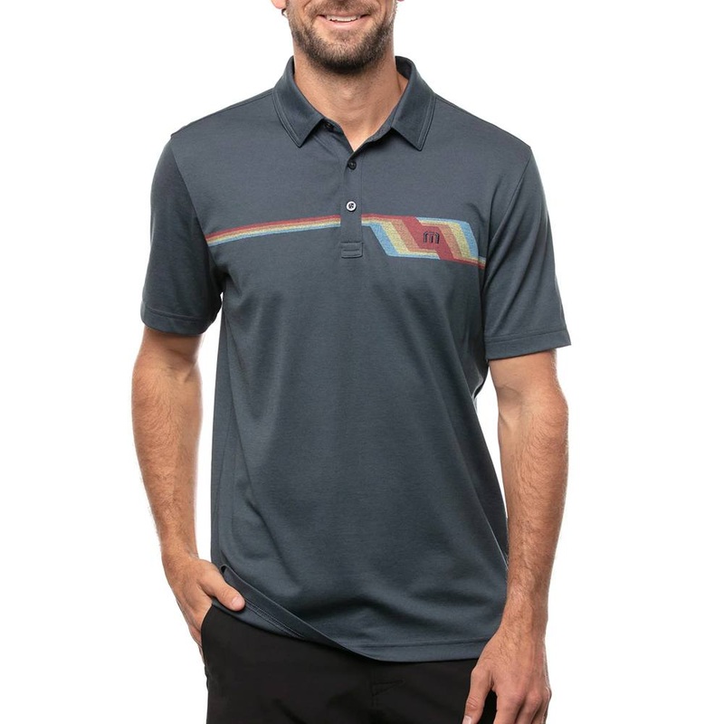 TravisMathew BYOB Golf Polo 2021 Mood Indigo/Vintage Indigo Small