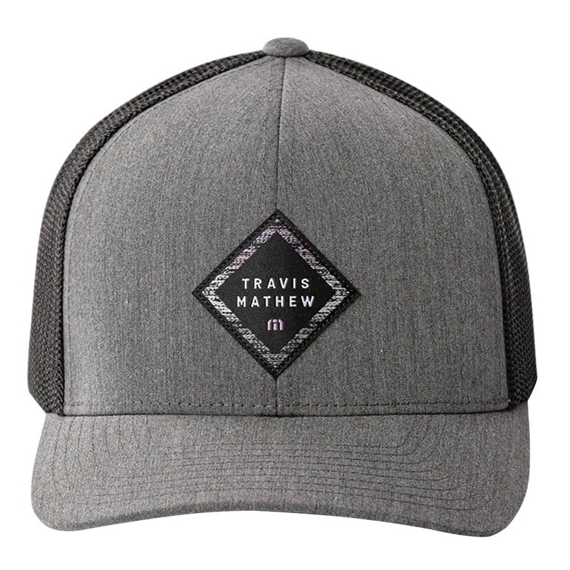 TravisMathew Guest List Golf Cap 2021 Heather Black One Size Fits All