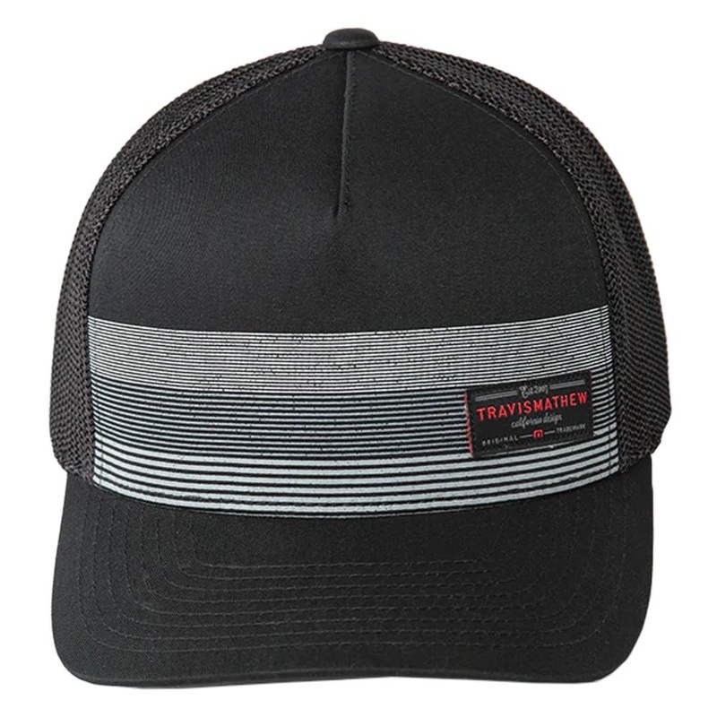 TravisMathew Power Tan Golf Cap 2021 Black One Size Fits All