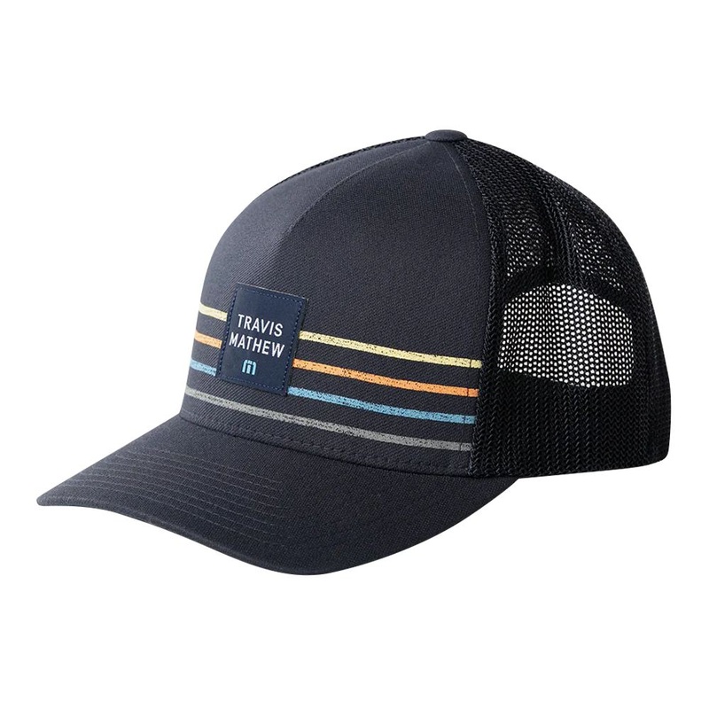TravisMathew Reel Living Golf Caps 2021 Mood Indigo One Size Fits All