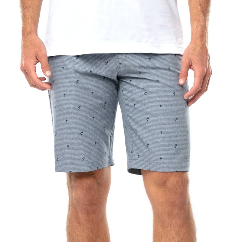TravisMathew Rock The Boat Golf Shorts 2021 Heather Sargasso Sea 32