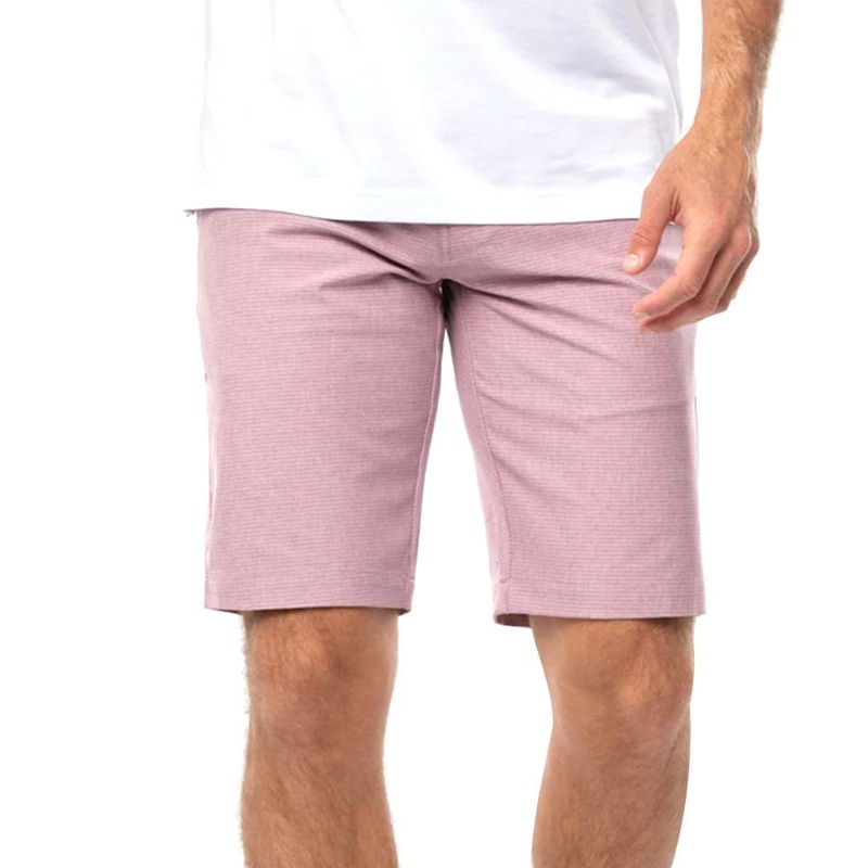 TravisMathew Save The Day Golf Shorts 2021 Grapeade 32