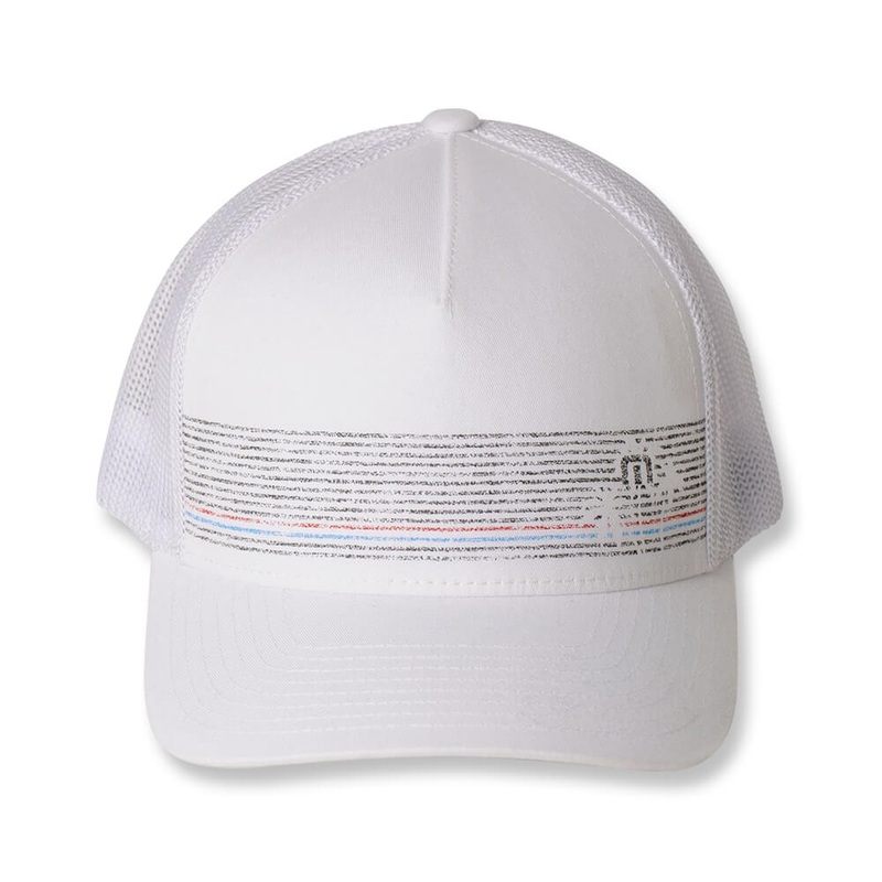 TravisMathew Tanlines Snapback Golf Cap 2021 White One Size Fits All