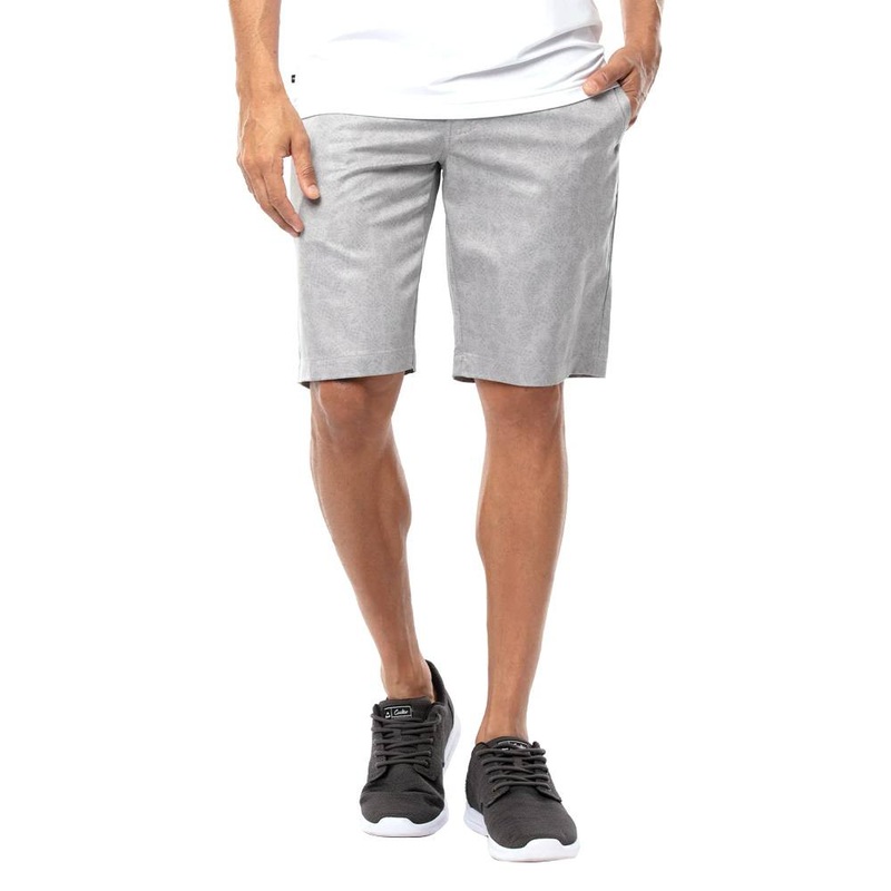 TravisMathew Turtle Bay Golf Shorts 2021 Heather Sleet 32