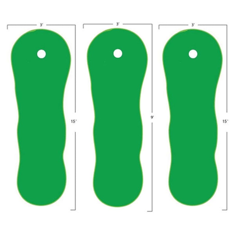 Big Moss Original Putting Green Original – 1 Cup 3 x 9