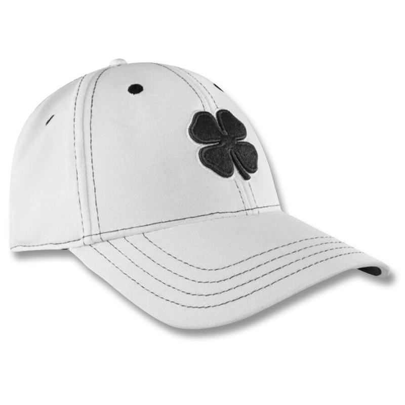 Black Clover Premium Clover 1 Golf Cap 2021 White/Black Small/Medium